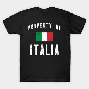 Property Of Italia Italian Italy T-Shirt